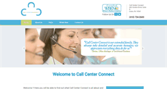 Desktop Screenshot of callcenterconnect.com
